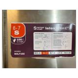 MSRP $120+ 6 BOXES HARPS GLOBAL SEMPERMED SCLT102 LATEX EXAM GLOVES (S), POWDER-FREE, NATURAL COLOR, TEXTURED GRIP, POLYMER COATED EASY DONNING, HIGH ELASTICITY “SECOND SKIN” FIT, ASTM D3578 MEDIC