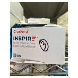 MSRP $350+ 9 BOXES MIXED CRANBERRY EXAM GLOVES (S), 6 SILKCARE LATEX 7816 + 3 INSPIRE NITRILE 3386, POWDER-FREE, TEXTURED GRIP, SKIN CONDITIONING LANOLIN VITAMIN E, MEDICAL DENTAL LAB USE, MIXED INVEN