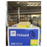 MSRP $300 10 BOXES XS NITRILE GLOVES MIXED LOT *4 MEDLINE FITGUARD HIGH SENSITIVTY & DRUG PROTECTION *2 MEDLINE SENSICARE SOFT STRETCH & TACTILE FEEL *1 MIDWAY HIGH DEXTERITY FOR PRECISION *3 