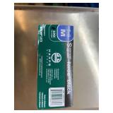 MSRP $140+ 7 BOXES SEMPERGUARD BKNF103 FORCE BLACK NITRILE EXAM GLOVES (M), POWDER-FREE LATEX-FREE, 5 MIL HEAVY-DUTY, FINGER TEXTURED NON-SLIP GRIP, BEADED CUFF, MULTI DRUG/CHEMO TESTED, POLICE AUTO D