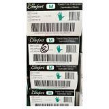 MSRP $220+ 8 BOXES DASH TRUE COMFORT CHLOROPRENE EXAM GLOVES (M), NEOPRENE, 3.9 MIL PALM 5.1 MIL FINGER, POLYMER COATED EASY DONNING “GLIDE-ON”, LATEX-LIKE ELASTICITY HIGH FLEXIBILITY, TEXTURED GR