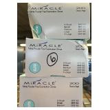 MSRP $120+ 6 BOXES ADENNA MIR162 MIRACLE NITRILE EXAM GLOVES (S), POWDER & LATEX-FREE, THIN GAUGE “SKIN-LIKE” FIT HIGH TACTILE SENSITIVITY, TEXTURED GRIP, 200/BOX, IDEAL FOR DELICATE MEDICAL, 