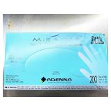 MSRP $120+ 6 BOXES ADENNA MIR162 MIRACLE NITRILE EXAM GLOVES (S), POWDER & LATEX-FREE, THIN GAUGE “SKIN-LIKE” FIT HIGH TACTILE SENSITIVITY, TEXTURED GRIP, 200/BOX, IDEAL FOR DELICATE MEDICAL, 