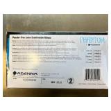 MSRP $70+ 2 BOXES ADENNA PHM912 PHANTOM POWDER-FREE LATEX EXAMINATION GLOVES (S) - DISTINCTIVE BLACK COLOR, UNMATCHED STRETCH, ELIMINATES THE RISK OF POWDER-RELATED CONTAMINATION