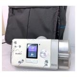 MSRP $2,500 – RESMED AIRSENSE 10 AUTOSET FOR HER CPAP – AUTO-ADJUSTING SLEEP THERAPY FOR MEN & WOMEN, HEATED HUMIDIFIER, CARRY BAG & POWER SUPPLY – EXCELLENT WORKING CONDITION NO MASK/HO