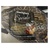 M - Smithfield Spirals Smoked Ham - Brown Sugar Glaze & Bacon Bits, Approx 12lbs