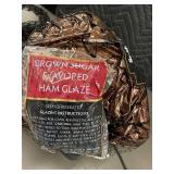 D - Smithfield Spiral Sliced Smoked Ham - Brown Sugar Glaze Packet Included - Approx 8 Lbs