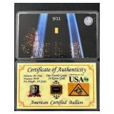 2 - 1/4 Grain .999 Fine Gold Bars