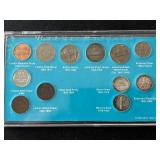 20th Century Penny, Nickel, Dime Collection