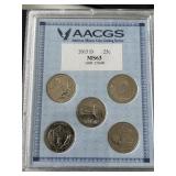 2015-D America the Beautiful Quarter Collection AACGS MS63