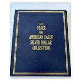 Peace and Silver Eagle Dollar Collection Album