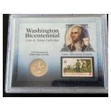 Washington Bicentennial Quarter and Stamp