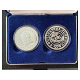 Silver Plated Commemorative Coins