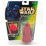 Vintage 1996 Kenner Star Wars The Power Of The Force Bossk And 1997 Royal Guard Action Figures