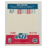 1987 Fleer Karl Malone Utah Jazz #68 Basketball Card