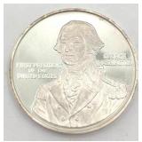 Sterling Silver U.S Constitution Bicentennial George Washington Coin (.83 ounces)