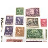 Vintage Postage Stamp Lot #5 - U.S And Foreign