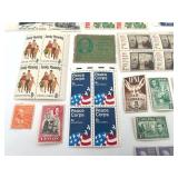 Vintage Postage Stamp Lot #6 - U.S And Foreign