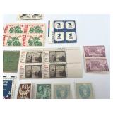 Vintage Postage Stamp Lot #6 - U.S And Foreign