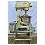 20 Qt Hobart Commercial Mixer Model A 200 with Bowl and Mixing Accessories/Attachements