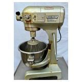 20 Qt Hobart Commercial Mixer Model A 200 with Bowl and Mixing Accessories/Attachements
