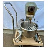 Model A-200 Commercial Hobart Mixer with Bowl and Attachments
