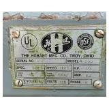 Model A-200 Commercial Hobart Mixer with Bowl and Attachments