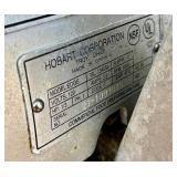 Hobart Commercial Edge Slicer with 3 Tier Cart