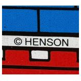 Vintage Sesame Street Natural Wood Train Set