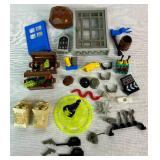 Lego, Mega Blocks and Playmobil Playsets