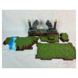 Lego, Mega Blocks and Playmobil Playsets