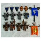 Lego, Mega Blocks and Playmobil Playsets