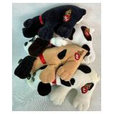 Collection of 20+ Beanie Babies and 4 Pound Puppies
