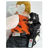 Collection of 20+ Beanie Babies and 4 Pound Puppies