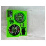 Beyblade Collection includes Battle Dome, String Launchers, Beyblades and Hard Metal System Case