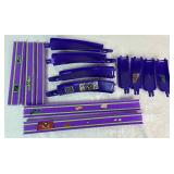 Hot Wheels Bundle of Micro Car Playsets and Robo Wheels Extreme Half Pipe Track System