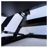 Height Adjustable Stand Up Desk Converter - Quick Sit to Stand Tabletop Riser Workstation
