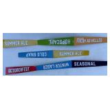 Four Collectible Samuel Adams Beer Tap Handles