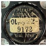 Vintage Western Electric Rotary Desk Phones