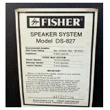 Fisher Stereo System with Amplifier, Tuner, Turntable and Speakers