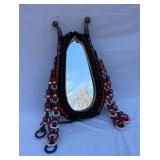 Antique Heavy Horse Collar with Mirror