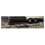 Heavy Duty Flatbed Utility Trailer/Car Hauler from PJ Trailers 518D