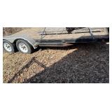 Heavy Duty Flatbed Utility Trailer/Car Hauler from PJ Trailers 518D