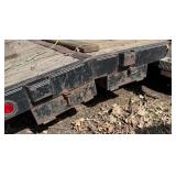 Heavy Duty Flatbed Utility Trailer/Car Hauler from PJ Trailers 518D