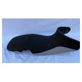 BMW Motorcycle Seat - New - Black/Grey #52537723456