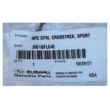 Subaru Crosstrek Sport Floormats - 2 Front & 2 Rear Carpet