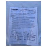 Honda 2015 F6B Goldwing Motorcycle Backrest and Windshield