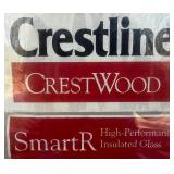 Crestine Crestwood Window - New with SmartR High Performance Insulated Glass 21.94" x 57.94"