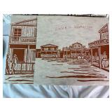 Vintage Tandy Leathercraft Beginners Kit with Tools and Projects