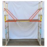 Krause 6ft Ladders and Krause Vario Top Scaffold Ladder System